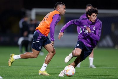 entrenamiento del real madrid
