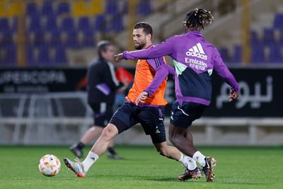 entrenamiento del real madrid