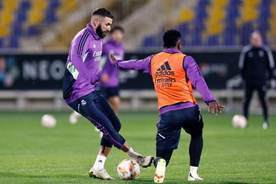 entrenamiento del real madrid