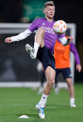 entrenamiento del real madrid