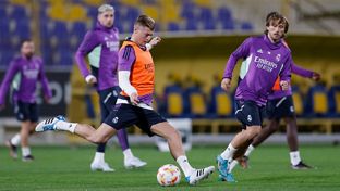Final training session ahead of Spanish Super Cup semi-final