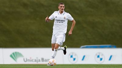 Once inicial del Castilla contra el Fuenlabrada