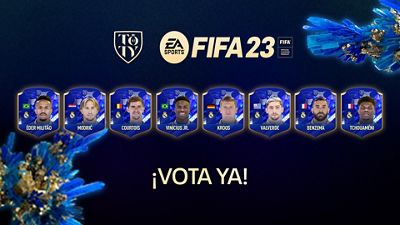 Courtois, Militão, Kroos, Modrić, Tchouameni, Valverde, Vini Jr. y Benzema, candidatos al equipo del año de FIFA 23 de EA SPORTS