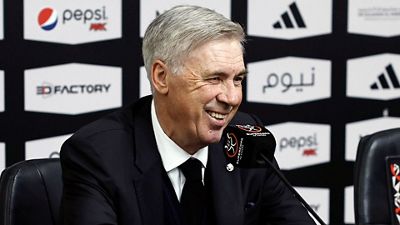 Ancelotti: 'Vamos a luchar a tope para ganar la Supercopa'