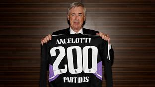 Ancelotti: 200 partidos en el Real Madrid