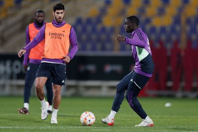 entrenamiento del real madrid