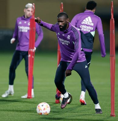 entrenamiento del real madrid