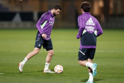 entrenamiento del real madrid