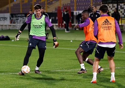 entrenamiento del real madrid