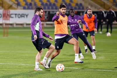 entrenamiento del real madrid
