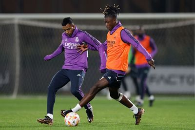 entrenamiento del real madrid