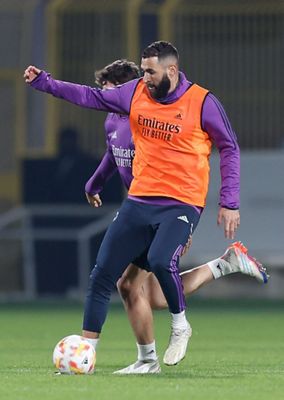 entrenamiento del real madrid