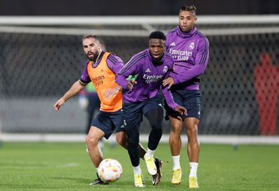 entrenamiento del real madrid