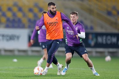 entrenamiento del real madrid
