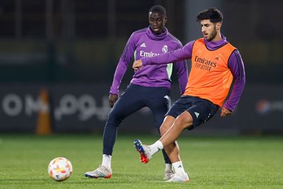 entrenamiento del real madrid