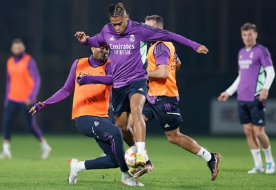 entrenamiento del real madrid