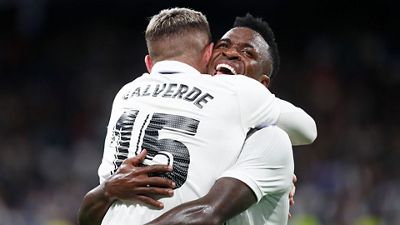 Once inicial del Real Madrid en la final de la Supercopa de España