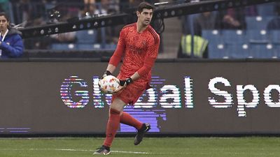 Courtois: 200 partidos con el Real Madrid