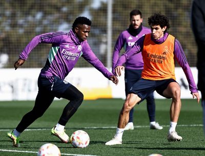 entrenamiento del real madrid