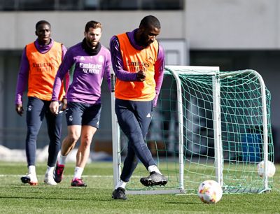 entrenamiento del real madrid