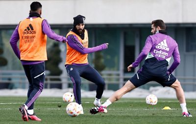 entrenamiento del real madrid