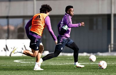 entrenamiento del real madrid