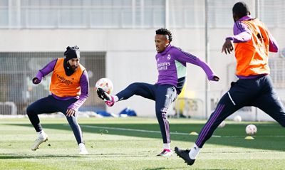entrenamiento del real madrid