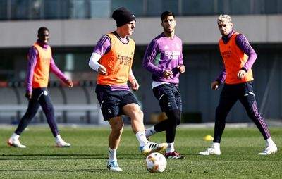 entrenamiento del real madrid