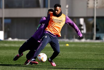 entrenamiento del real madrid