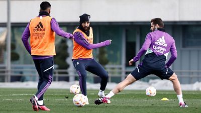 El equipo prepara los octavos de la Copa