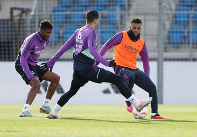 entrenamiento del real madrid