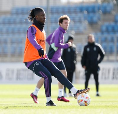 entrenamiento del real madrid