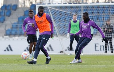 entrenamiento del real madrid