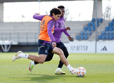 entrenamiento del real madrid