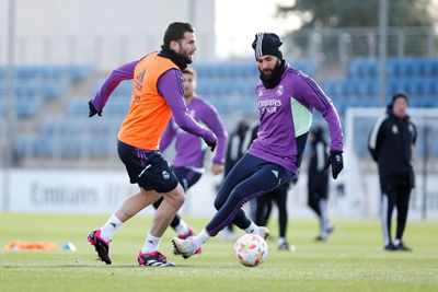 entrenamiento del real madrid