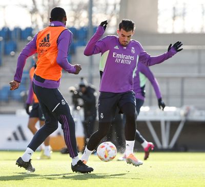 entrenamiento del real madrid