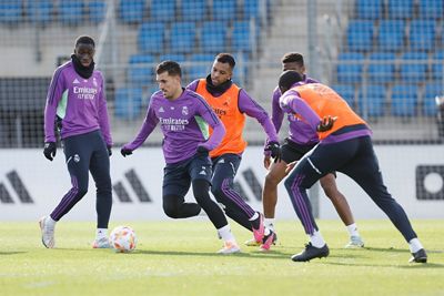entrenamiento del real madrid