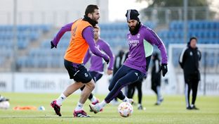 Dernier entraînement avant de se rendre à Villarreal