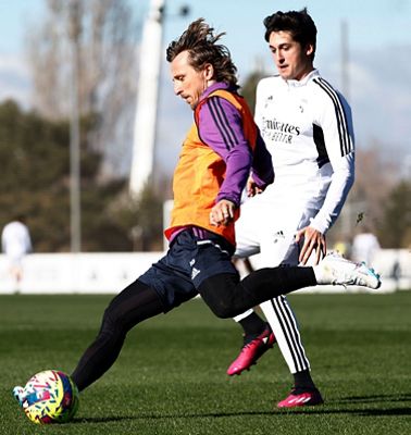 entrenamiento del real madrid