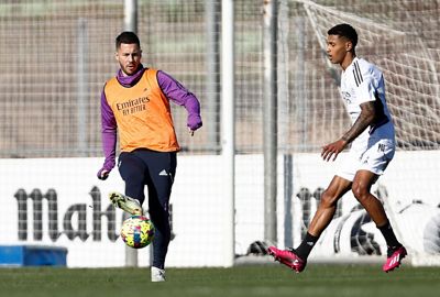 entrenamiento del real madrid