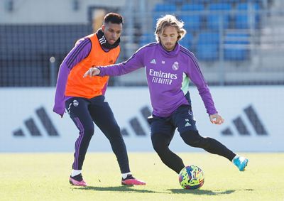 entrenamiento del real madrid