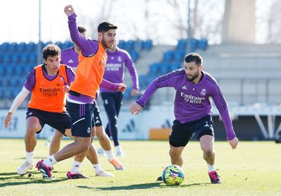 entrenamiento del real madrid