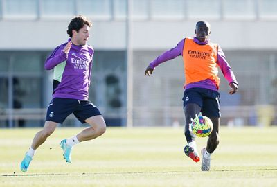 entrenamiento del real madrid