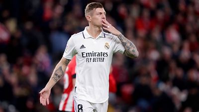 Kroos: golazo marca de la casa en San Mamés