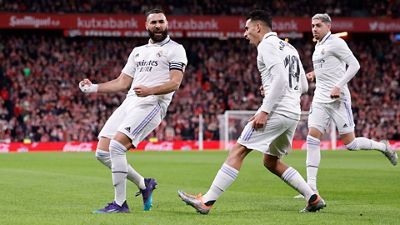 0-2: El Madrid vence en San Mamés