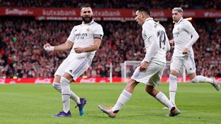 El Madrid vence en San Mamés