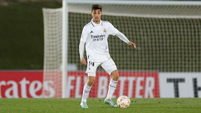 Once inicial del Castilla frente al Pontevedra