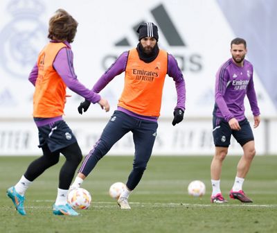 entrenamiento del real madrid