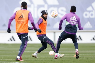 entrenamiento del real madrid