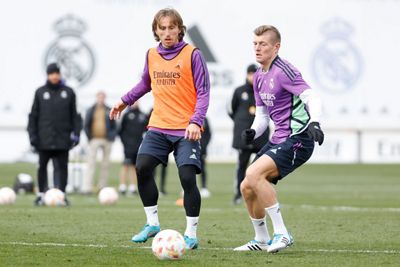 entrenamiento del real madrid